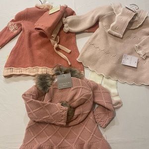 NWT baby outfits 6-9 shabby chic and tahari